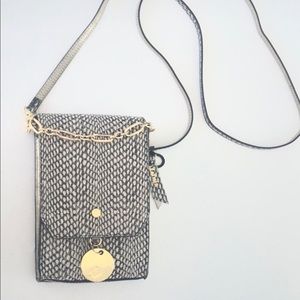 ANTONIO MELANI Robyn Sneak Leather Crossbody Bag